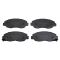 Front Brake Pad, Rotor, Caliper & Hose Kit