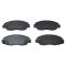Front Brake Pad, Rotor, Caliper & Hose Kit
