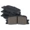 Rear Brake Pad, Rotor, Caliper & Hose Kit