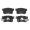 Rear Brake Pad, Rotor, Caliper & Hose Kit