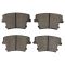 Rear Brake Pad, Rotor, Caliper & Hose Kit