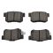 Rear Brake Pad, Rotor, Caliper & Hose Kit