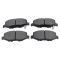 Rear Brake Pad, Rotor, Caliper & Hose Kit