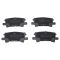 Rear Brake Pad, Rotor, Caliper & Hose Kit