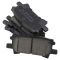 Rear Brake Pad, Rotor, Caliper & Hose Kit