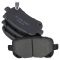 Rear Brake Pad, Rotor, Caliper & Hose Kit