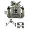 Rear Brake Pad, Rotor, Caliper & Hose Kit