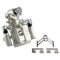 Rear Brake Pad, Rotor, Caliper & Hose Kit