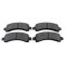 Rear Brake Pad, Rotor, Caliper & Hose Kit