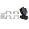 Rear Brake Pad, Rotor, Caliper & Hose Kit