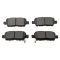 Rear Brake Pad, Rotor, Caliper & Hose Kit