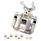 Rear Brake Pad, Rotor, Caliper & Hose Kit