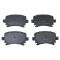 Rear Brake Pad, Rotor, Caliper & Hose Kit