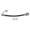 Rear Brake Pad, Rotor, Caliper & Hose Kit
