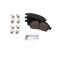 Front & Rear Replacement Brake Rotor & Pad Kit