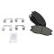 Front & Rear Replacement Brake Rotor & Pad Kit