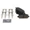 Front & Rear Replacement Brake Rotor & Pad Kit