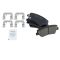 Front & Rear Replacement Brake Rotor & Pad Kit