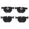 Front & Rear Replacement Brake Rotor & Pad Kit