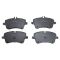 Front & Rear Replacement Brake Rotor & Pad Kit