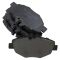 Front & Rear Replacement Brake Rotor & Pad Kit