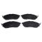 Front & Rear Replacement Brake Rotor & Pad Kit