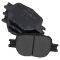 Front & Rear Replacement Brake Rotor & Pad Kit