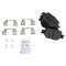 Front & Rear Replacement Brake Rotor & Pad Kit