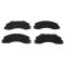 Front & Rear Replacement Brake Rotor & Pad Kit