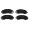 Front & Rear Replacement Brake Rotor & Pad Kit
