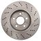 Front & Rear Replacement Brake Rotor & Pad Kit