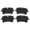 Front & Rear Replacement Brake Rotor & Pad Kit