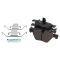 Front & Rear Replacement Brake Rotor & Pad Kit