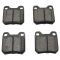 Front & Rear Replacement Brake Rotor & Pad Kit