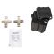 Front & Rear Replacement Brake Rotor & Pad Kit
