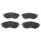 Front & Rear Replacement Brake Rotor & Pad Kit