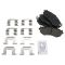 Front & Rear Replacement Brake Rotor & Pad Kit