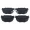 Front & Rear Replacement Brake Rotor & Pad Kit