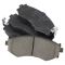 Front & Rear Replacement Brake Rotor & Pad Kit