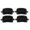 Front & Rear Replacement Brake Rotor & Pad Kit