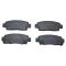 Front & Rear Replacement Brake Rotor & Pad Kit