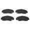 Front & Rear Replacement Brake Rotor & Pad Kit