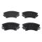 Front & Rear Replacement Brake Rotor & Pad Kit