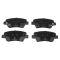 Front & Rear Replacement Brake Rotor & Pad Kit