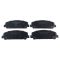 Front & Rear Replacement Brake Rotor & Pad Kit