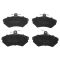 Front & Rear Replacement Brake Rotor & Pad Kit