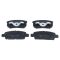 Front & Rear Replacement Brake Rotor & Pad Kit