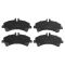 Front & Rear Replacement Brake Rotor & Pad Kit