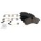 Front & Rear Replacement Brake Rotor & Pad Kit