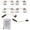 Front & Rear Replacement Brake Rotor & Pad Kit
